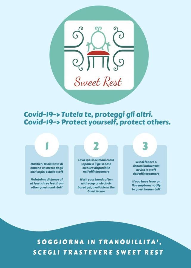 Trastevere Sweet Rest Рим Экстерьер фото
